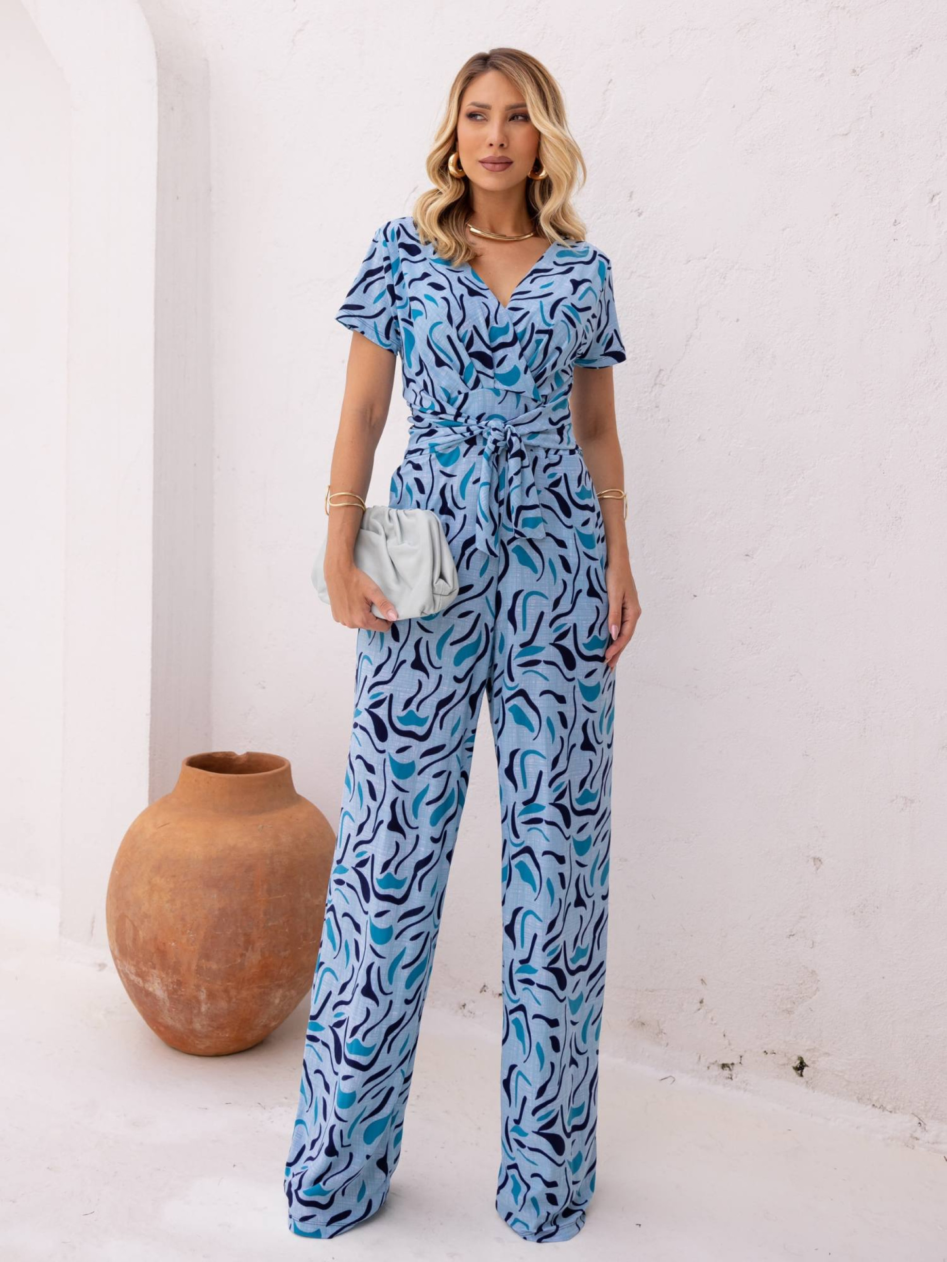 Macacão Áliida Linha Azul