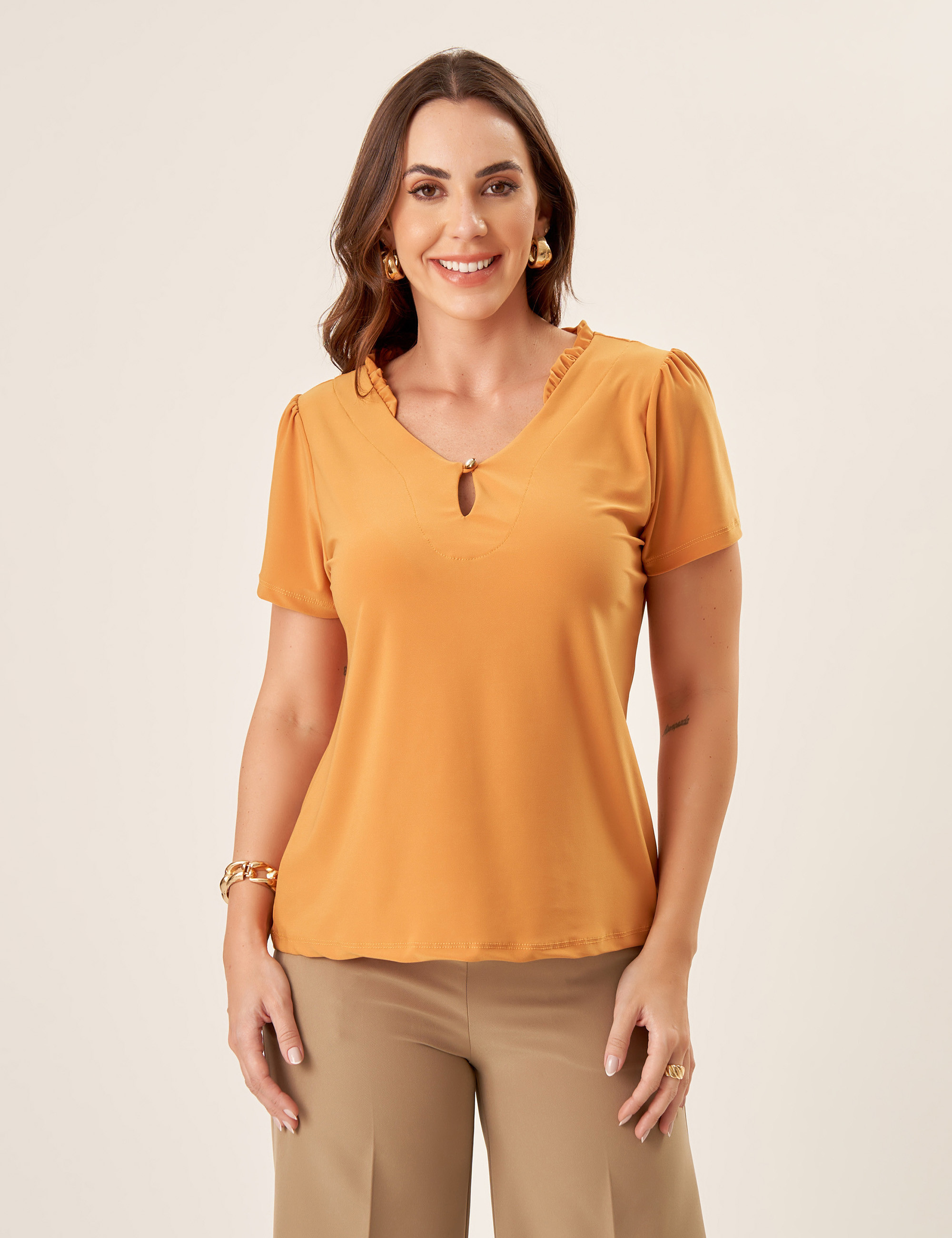 Blusa Fanny Lisa Gold