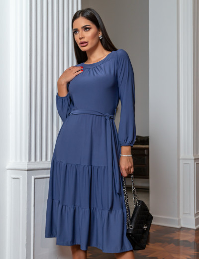 Vestido Elaine Liso Serenity