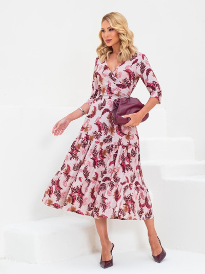 Vestido Juliana Primavera Rosa