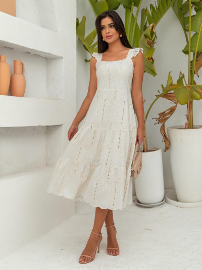 Vestido Jhenifer Lasie Off-White