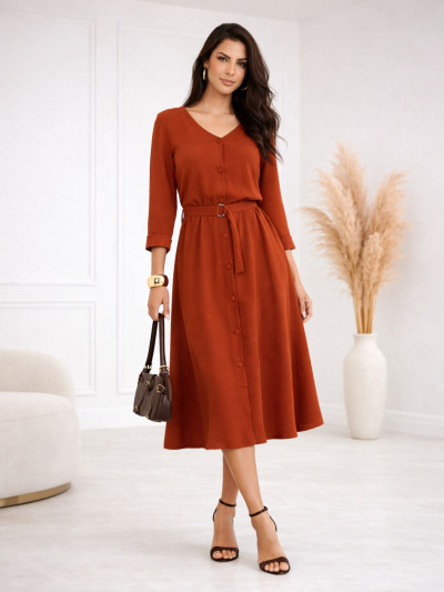Chemise Isla Liso Terracota
