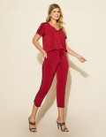 Conjunto Laura Liso Vinho