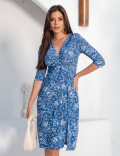 Vestido Valentina Delicadeza Azul