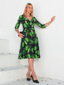 Vestido Stella Folha Verde