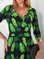 Vestido Stella Folha Verde