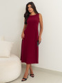 Vestido Astrid Liso Cherry