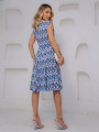 Vestido Kate Trançado Azul