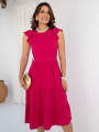 Vestido Lucy Liso Pink