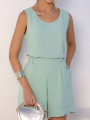 Conjunto Yasmin Liso Menta 