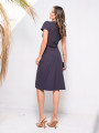 Vestido Ingrid Liso Chumbo