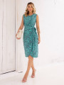Vestido Érica Floral Verde