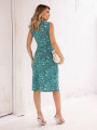 Vestido Érica Floral Verde