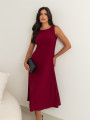 Vestido Astrid Liso Cherry