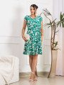 Vestido Ângela Geo Verde