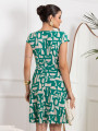 Vestido Ângela Geo Verde