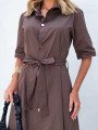 Chemise Viviane Liso Mocha