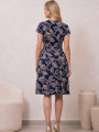 Vestido Vera Folha Marinho