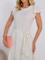 Vestido Lucy Liso Off White