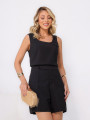 Conjunto Belinda Liso Preto