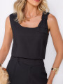 Conjunto Belinda Liso Preto