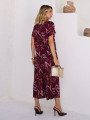 Conjunto Flaviane Folhagem Cabernet