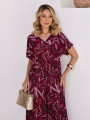 Conjunto Flaviane Folhagem Cabernet