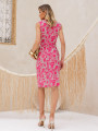 Vestido Érica Argola Pink