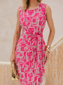 Vestido Érica Argola Pink