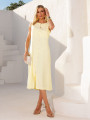 Vestido Eliana Liso Butter