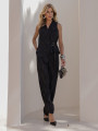 Conjunto Natalie Risca Giz Preto