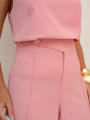Conjunto Belinda Liso Rosa