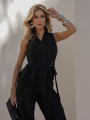 Conjunto Natalie Risca Giz Preto