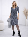 Vestido Leda Arabesco Preto