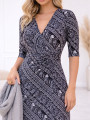 Vestido Leda Arabesco Preto