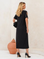 Vestido Sarah Liso Preto