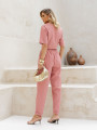 Conjunto Renata Linho Rosê