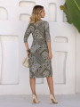 Vestido Valentina Pachwork Verde