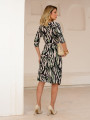 Vestido Lavínia Camuflado Verde