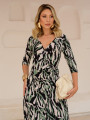 Vestido Lavínia Camuflado Verde