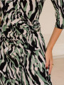 Vestido Lavínia Camuflado Verde
