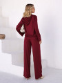 Conjunto Ariane Suede Cabernet