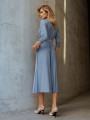 Vestido Mariele Liso Acqua Gray