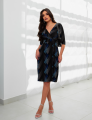 Vestido Valentina Riscado Preto