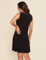 Vestido Lindalva Liso Preto