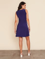 Vestido Lindalva Liso Roxo