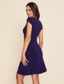 Vestido Ayla Liso Carbono