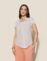 Camisa Rosely Lisa Areia
