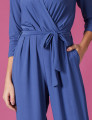 Macacão Marlene Liso Azul