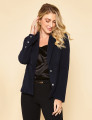 Blazer Manu Liso Marinho